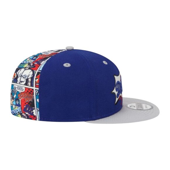 New Era Los Angeles Dodgers Diamond Hero Edition 9FIFTY Snapback Hat Cap Blue - Picture 7 of 8